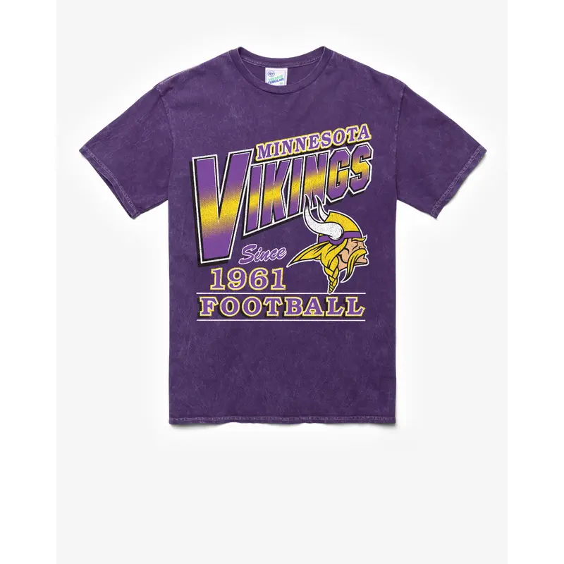 MINNESOTA VIKINGS LOCKER '47 VINTAGE TUBULAR TEE