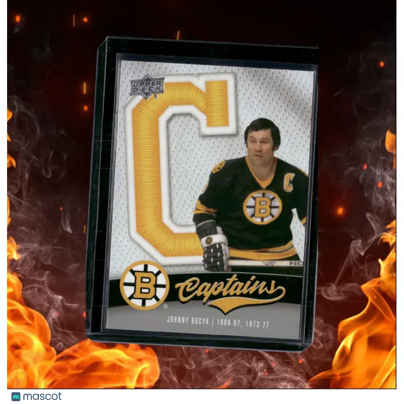 2023-24 Upper Deck Boston Bruins Centennial Johnny Bucyk Captains #168