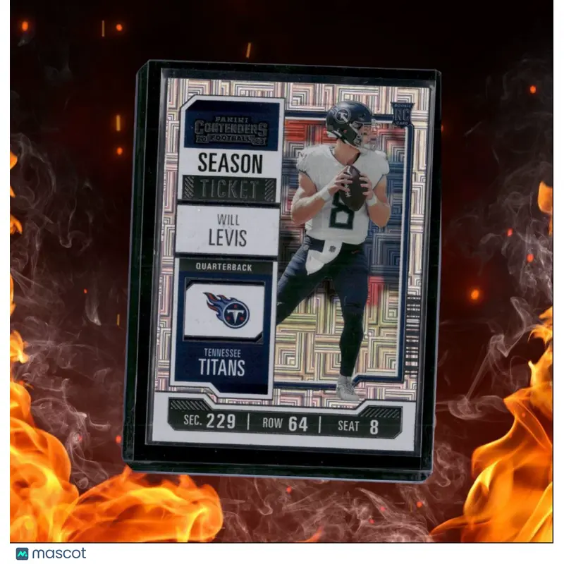 2023 Panini Contenders Will Levis Season Ticket Mojo #97