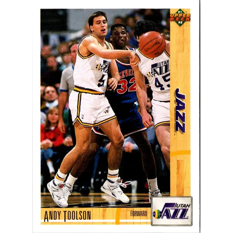 1991 Upper Deck Andy Toolson #113 Rookie