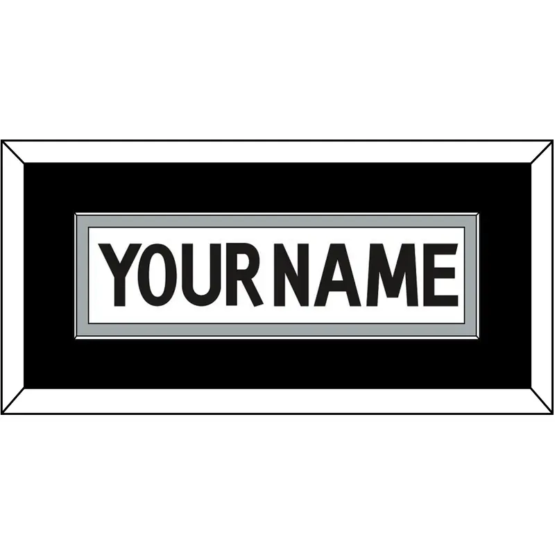 Los Angeles Nameplate - Road White (2011-2017) - Single Mat 2