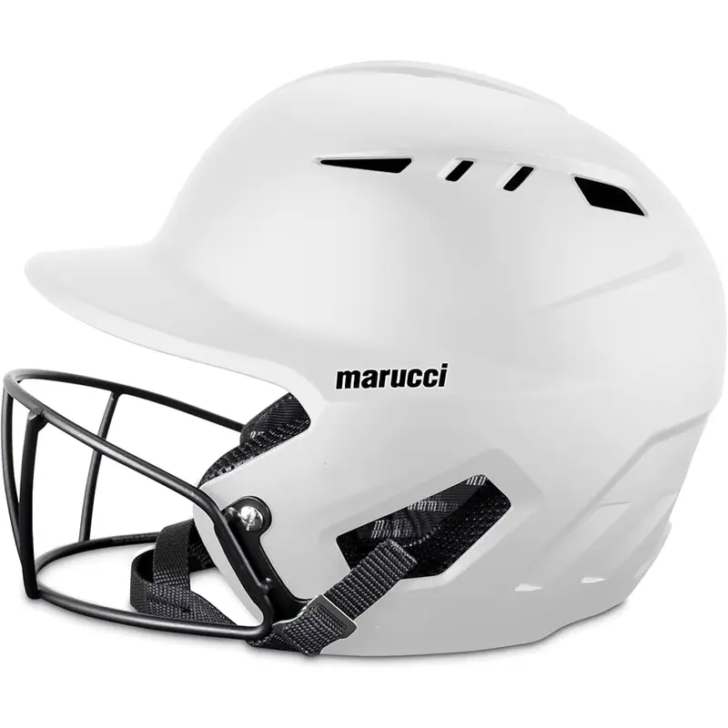 New Marucci Duravent Softball Batting Helmet w/ Mask Size Small 6 - 6 3/4