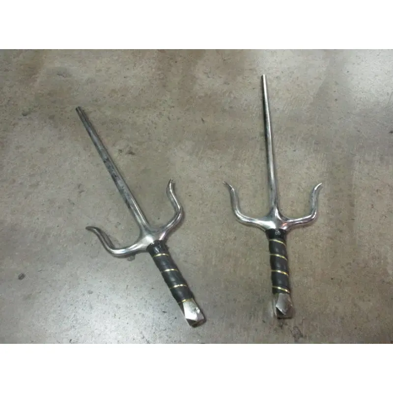 Used 15" Ocatagon Sai Martial Art Training Weapons