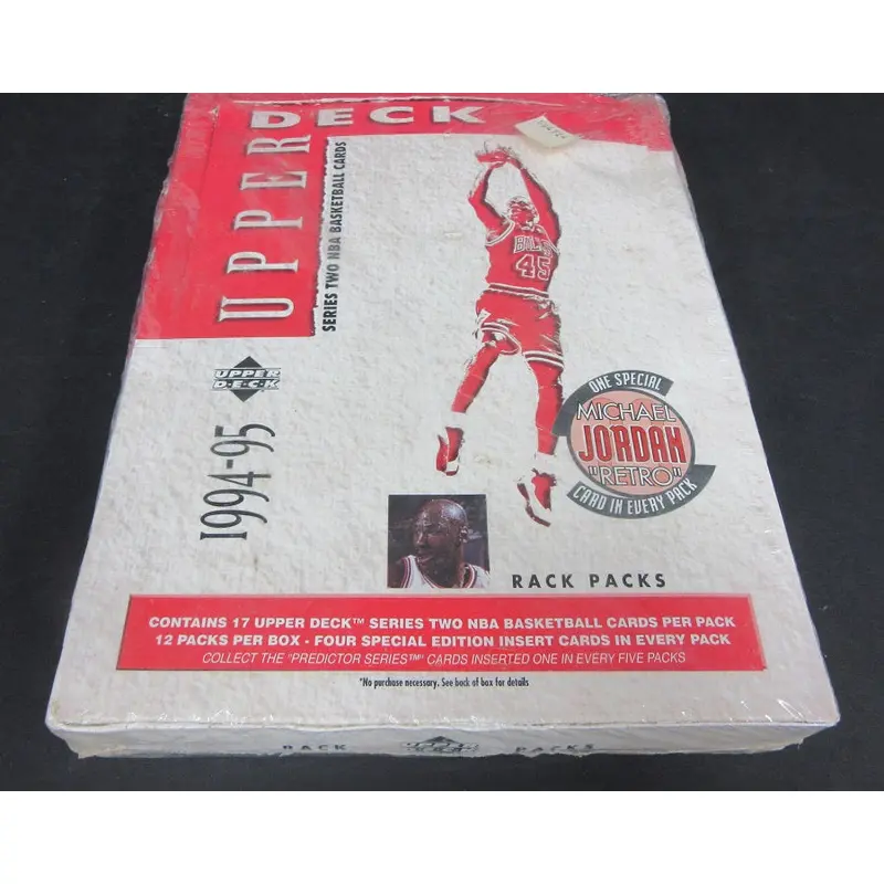 1994/95 Upper Deck Basketball Series 2 Rack Box (12/17)