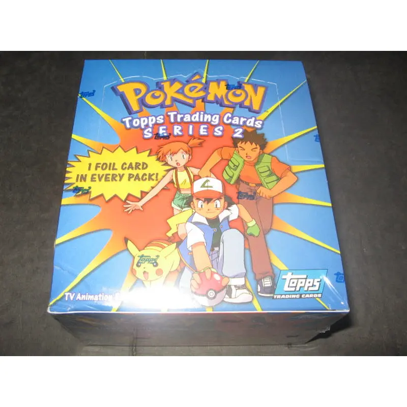 2000 Topps Pokemon TV Animation Series 2 Box