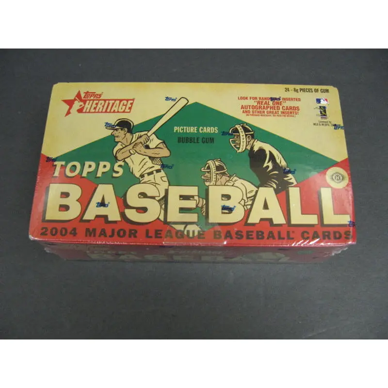 2004 Topps Heritage Baseball Box (Hobby)