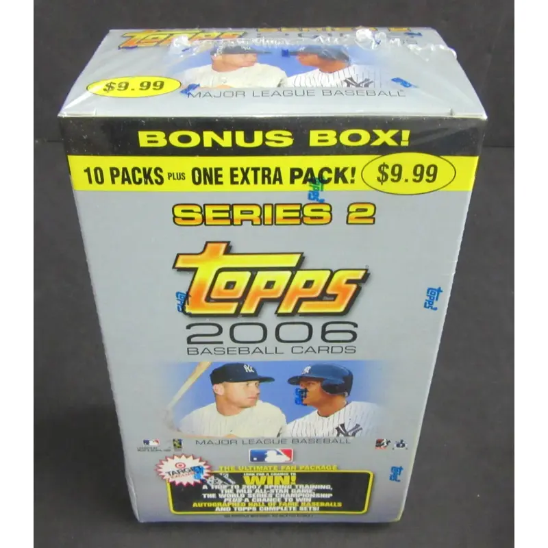 2006 Topps Baseball Series 2 Blaster Box (11/6)