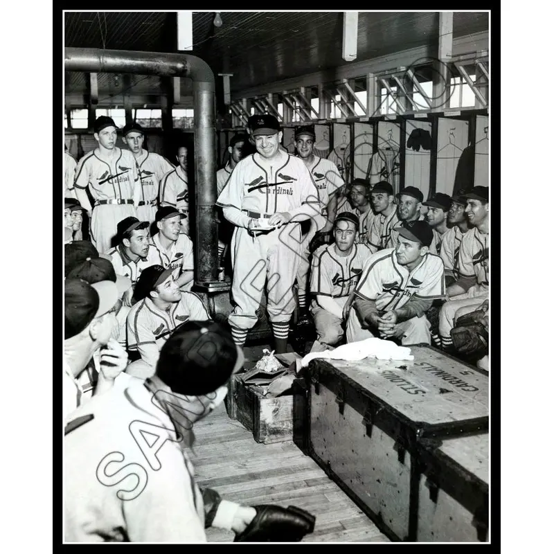 1949 Cardinals 8X10 Photo - Slaughter Garagiola - 1660