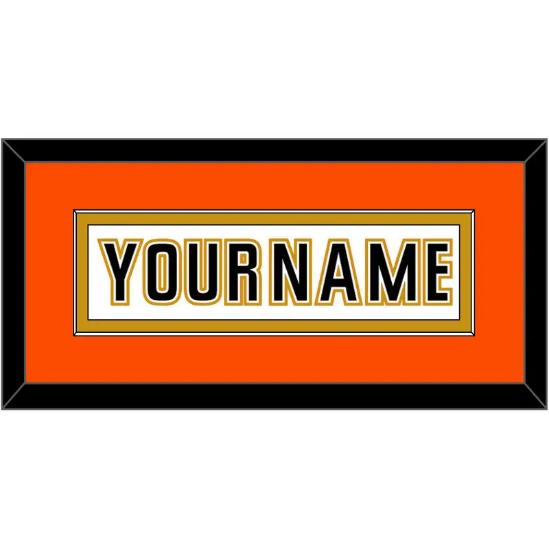 Anaheim Nameplate - Road White (2006-2014) - Single Mat 5