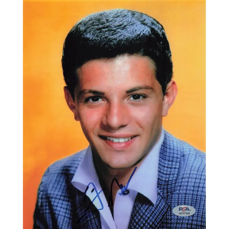 Frankie Avalon signed 8x10 PSA/DNA Music autographed