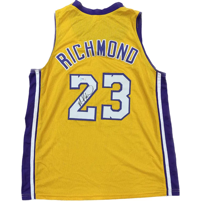 Mitch Richmond Signed Jersey PSA/DNA Los Angeles Lakers Autographed