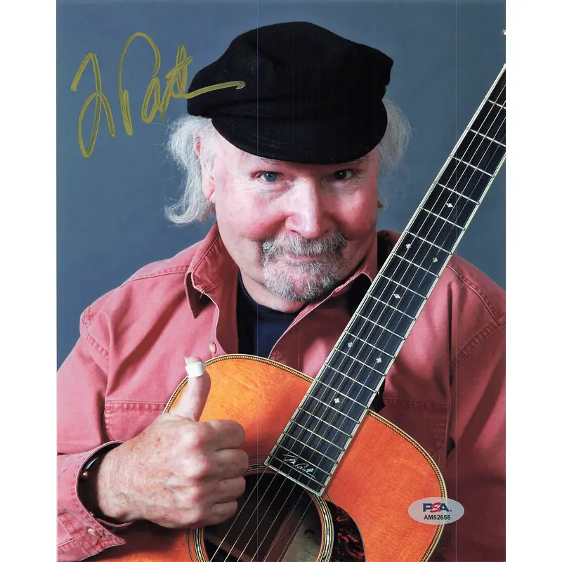 Tom Paxton signed 8x10 photo PSA/DNA Autographed