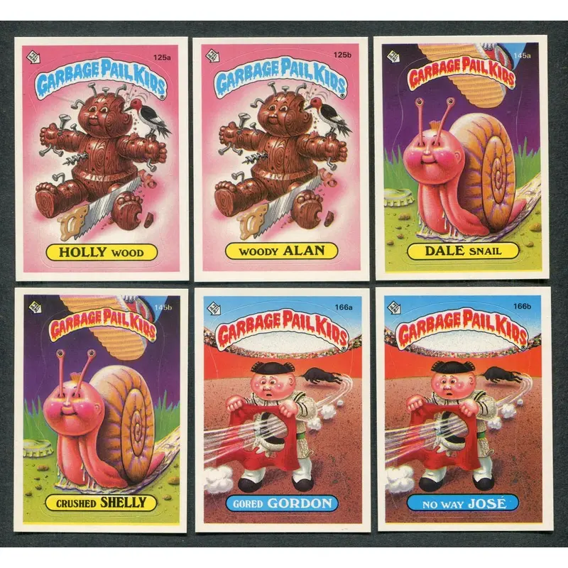 1986 Topps Garbage Pail Kids Series 4 Complete Set (84) NM NM/MT