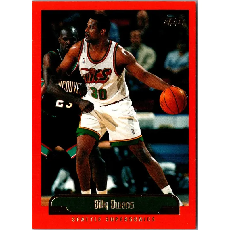 1999 Topps Billy Owens #87