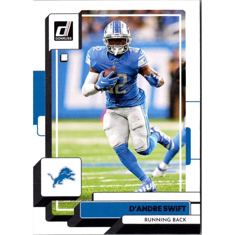 2022 Donruss Blue Press Proof D'Andre Swift #89