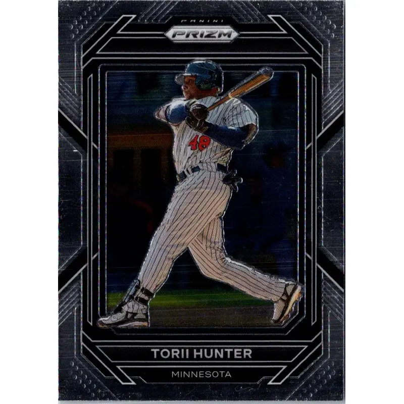 2023 Panini Prizm Blue Ice Torii Hunter #204
