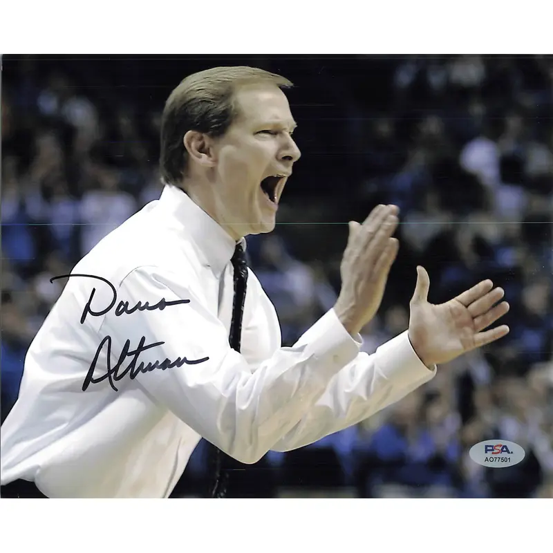 Dana Altman signed 8x10 photo PSA/DNA Oregon Autographed