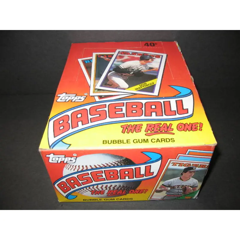 1988 Topps Baseball Unopened Wax Box (Authenticate)