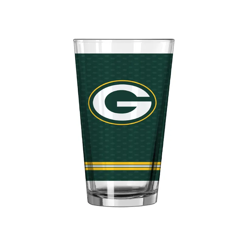 Green Bay Packers 16oz Home Jersey Pint Glass