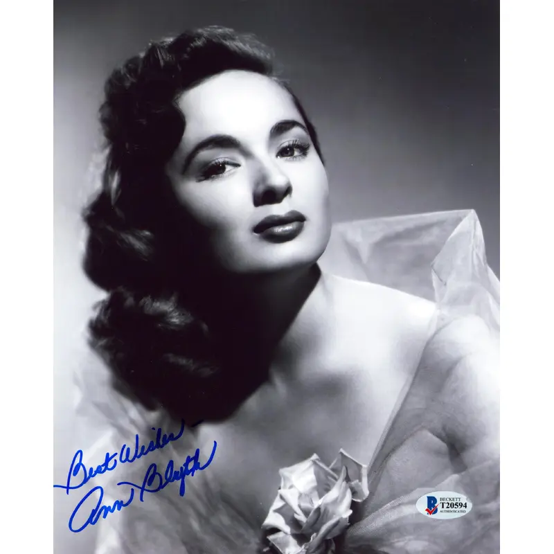 Ann Blyth Our Very Own "Best Wishes" Authentic Signed 8x10 Photo BAS #T20594