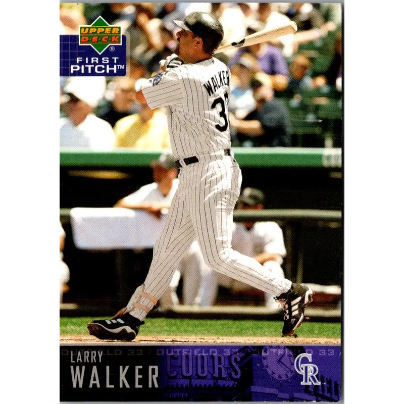 2004 Upper Deck First Pitch Larry Walker #253