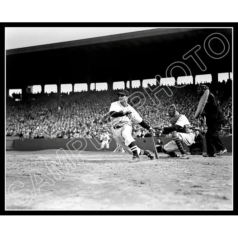 Bobby Doerr Bill Dickey 8X10 Photo - 1940 Red Sox Yankees - 1730