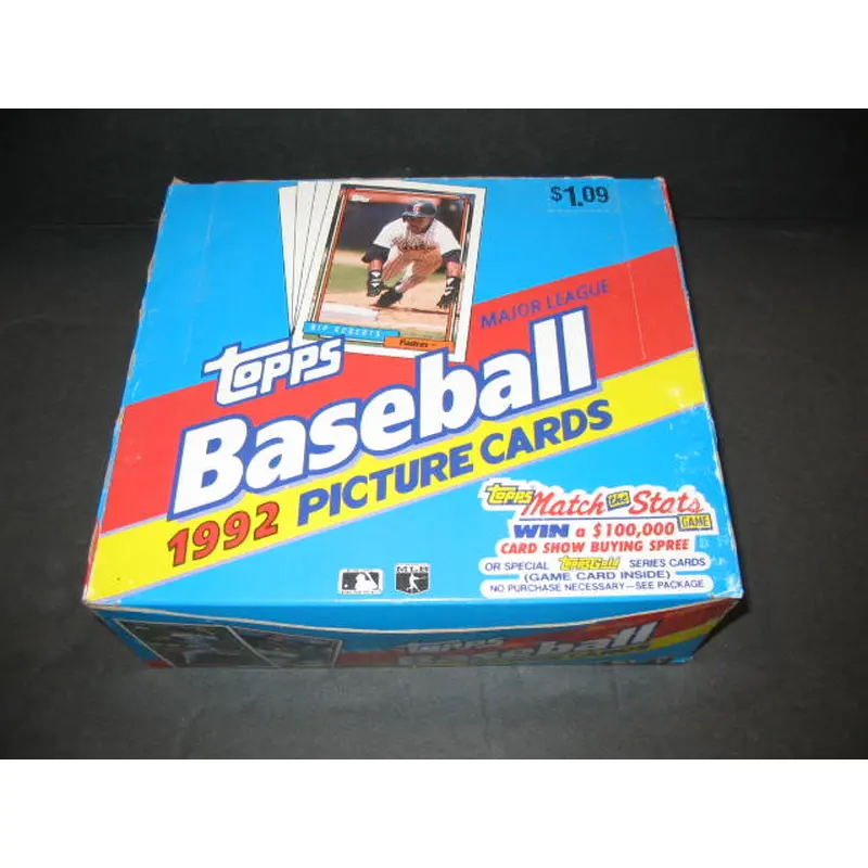 1992 Topps Baseball Cello Box