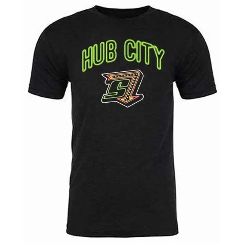 Adult Dark Grey Neon Sign Tee