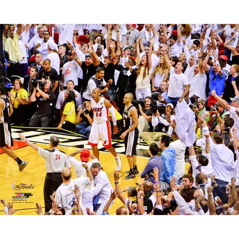 Ray Allen "The Shot" (2013 NBA Finals Game 6) Premium Poster Print - Photofile 16x20