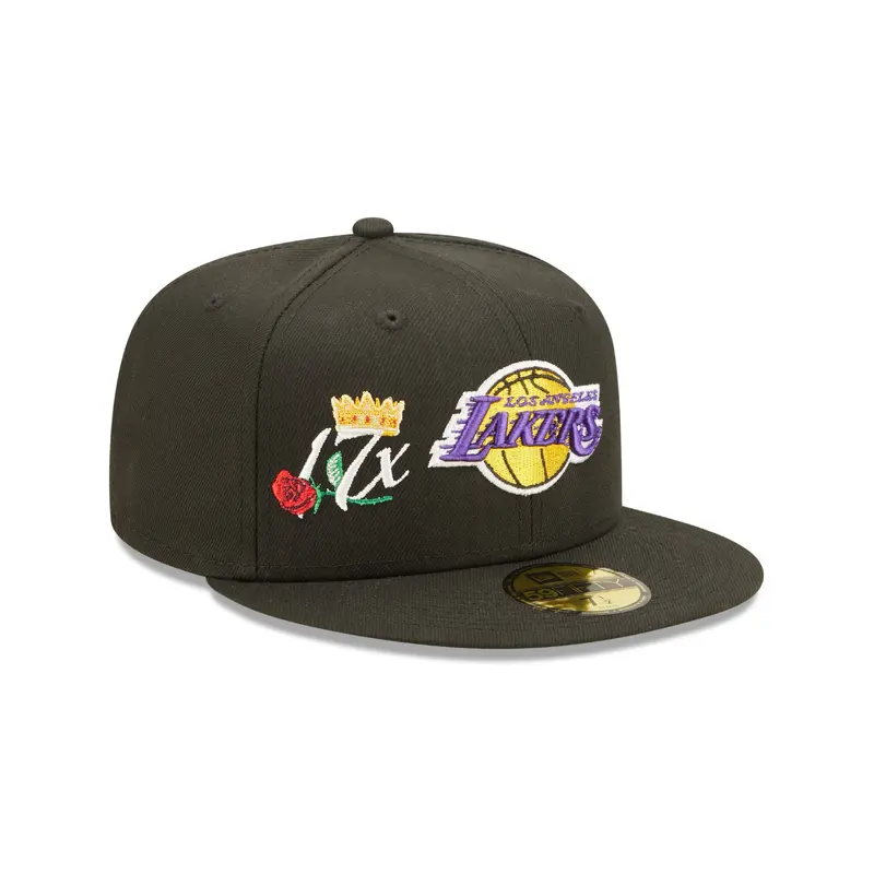 Los Angeles Lakers CROWN CHAMPS 59Fifty Fitted Cap - OTC