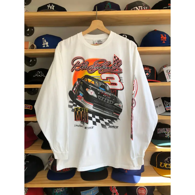 Vintage Dale Earnhardt Sr Long Sleeve Tee Size XL
