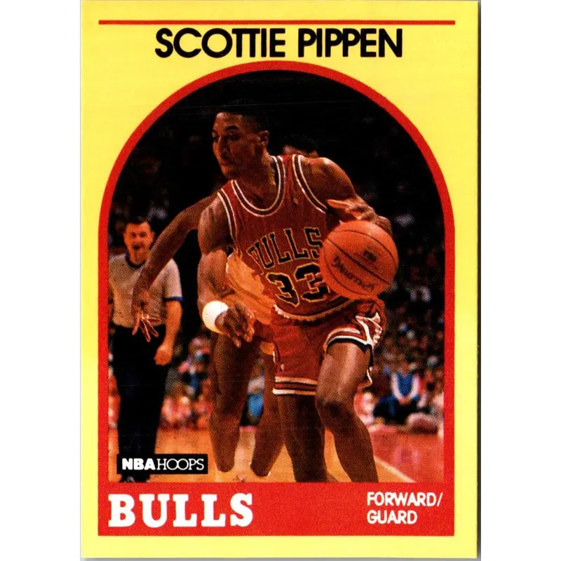 1990 Hoops 100 Superstars Scottie Pippen #13
