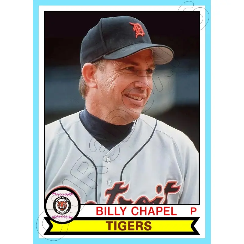 Billy Chapel 1979 Topps Custom Card - 4916