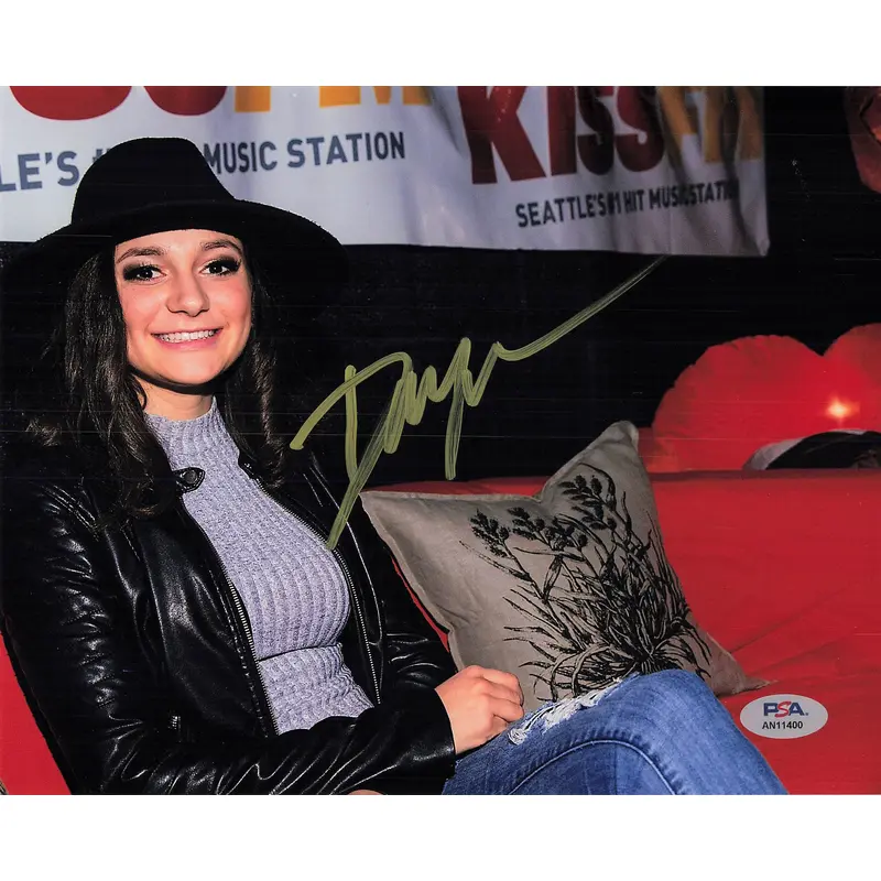 Daya signed 8x10 photo PSA/DNA Autographed Singer