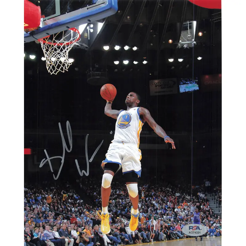 DORELL WRIGHT signed 8x10 photo PSA/DNA Golden State Warriors Autographed