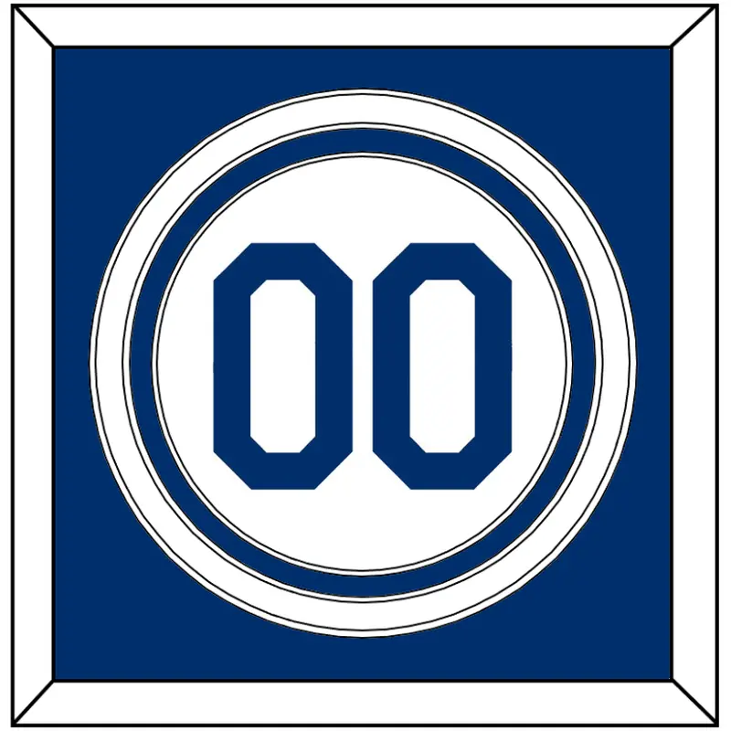 Los Angeles Number - Home White (2007-2023) - Triple Mat 2