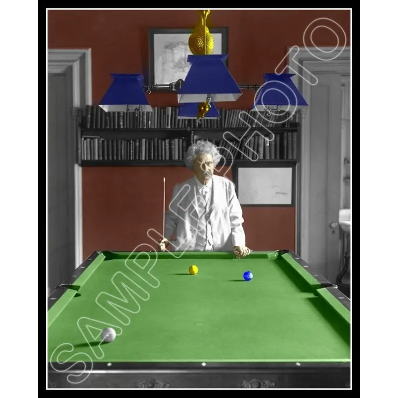 Mark Twain Colorized 8X10 Photo - 2951