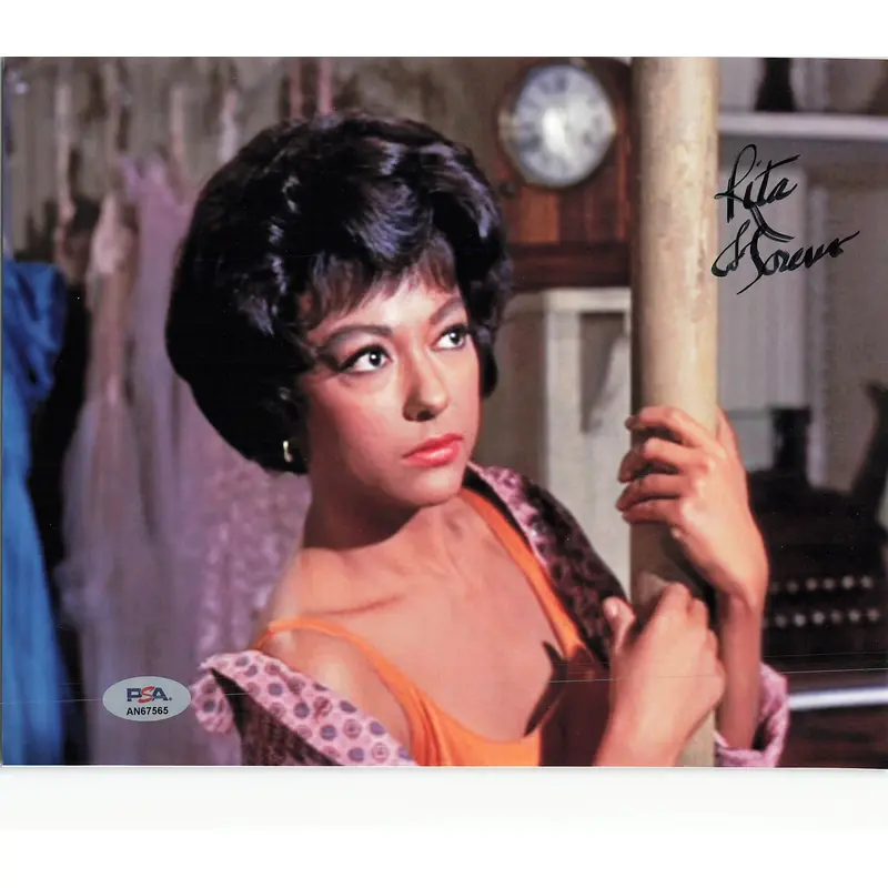 Rita Moreno signed 8x10 photo PSA/DNA Autographed Actor
