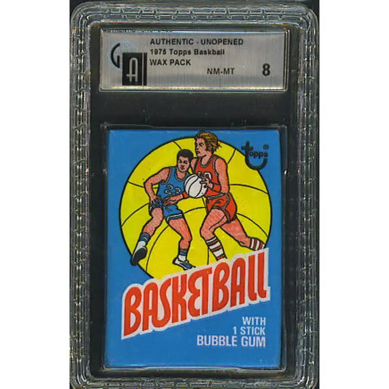 1975/76 Topps Basketball Unopened Wax Pack