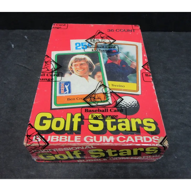 1981 Donruss Golf Unopened Wax Box (Authenticate)