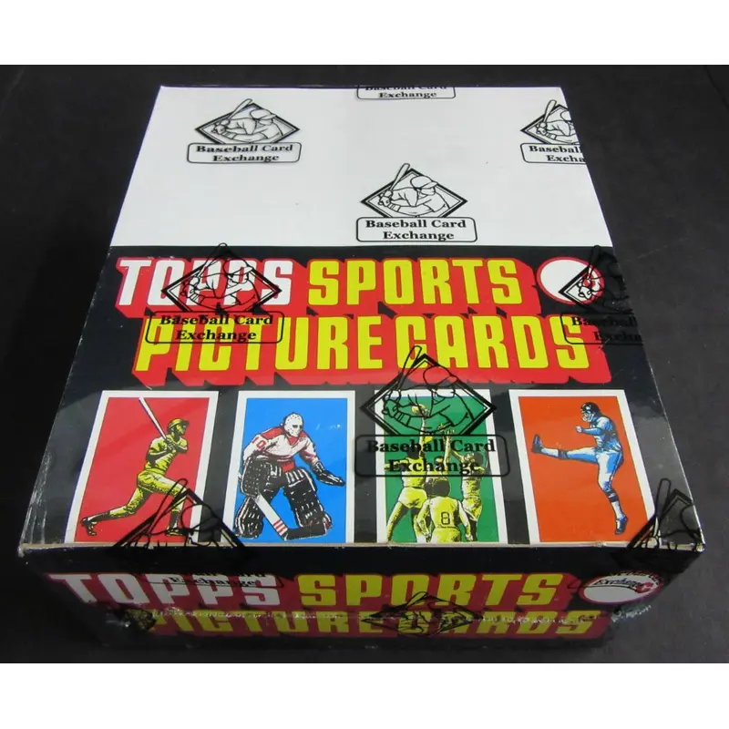 1987 Topps Baseball Unopened Rack Box (FASC)