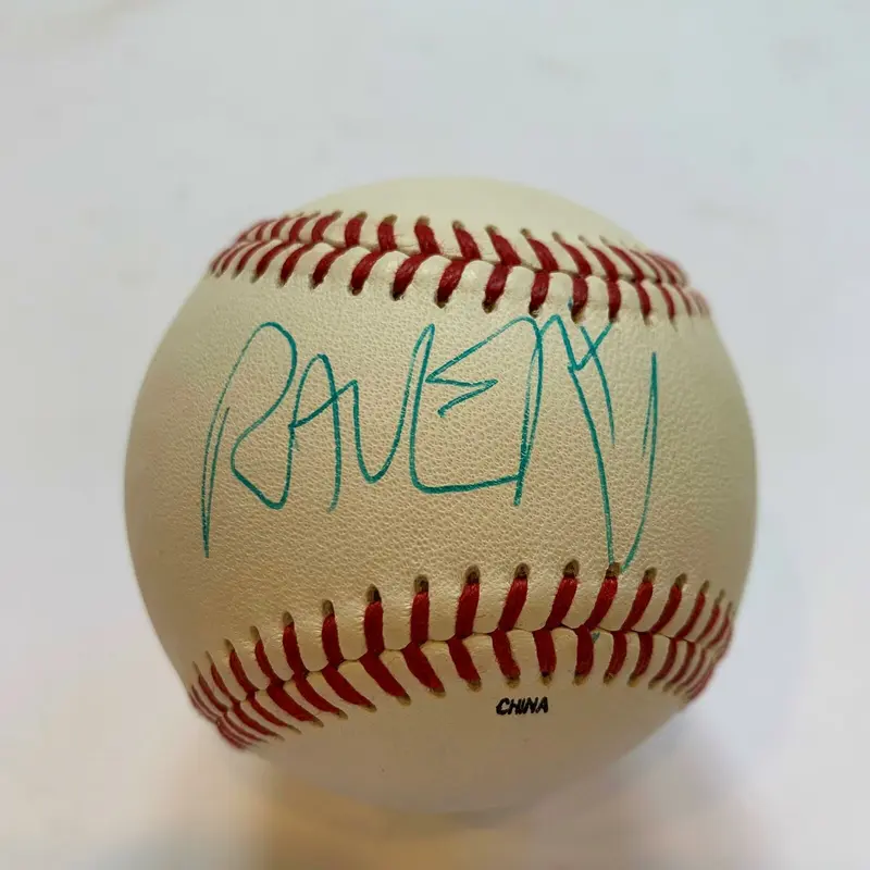 Raven Scott Levy Signed Autographed Baseball WWE Wrestling With JSA COA