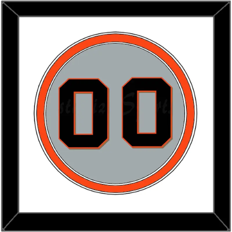 San Francisco Number - Road Gray (2010-2021) - Double Mat 1