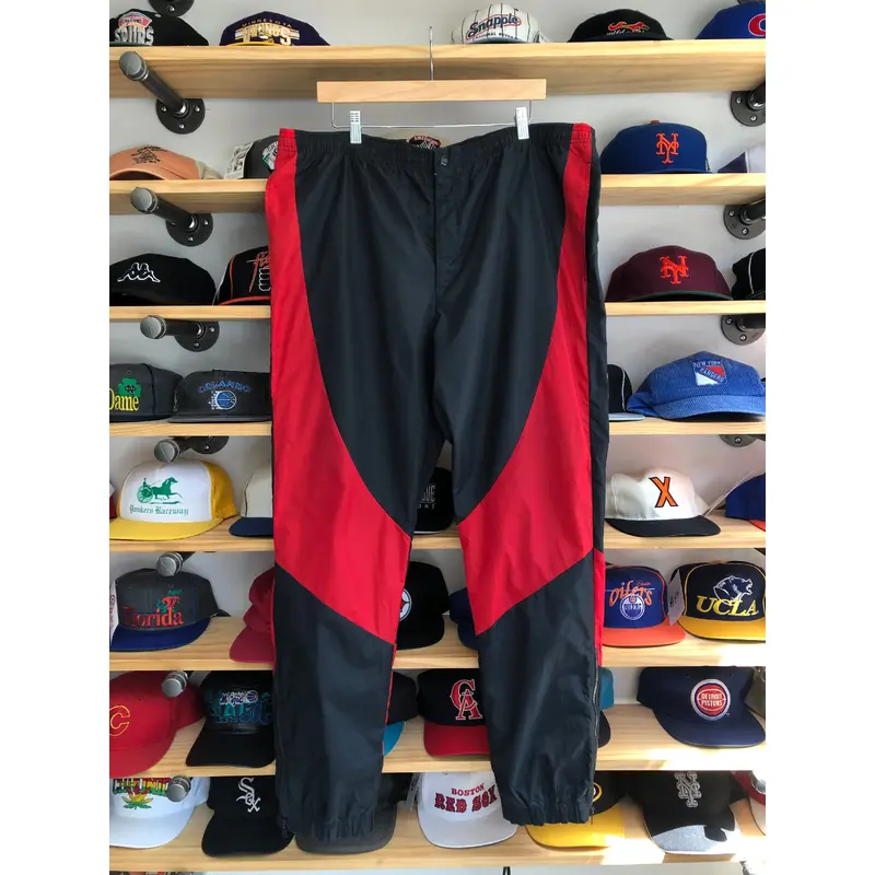 Vintage Nike Jordan Bred Flight Windbreaker Pants Size XL