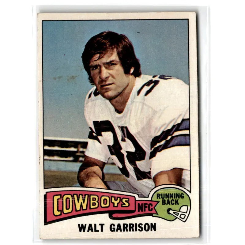 1975 Topps Walt Garrison #341