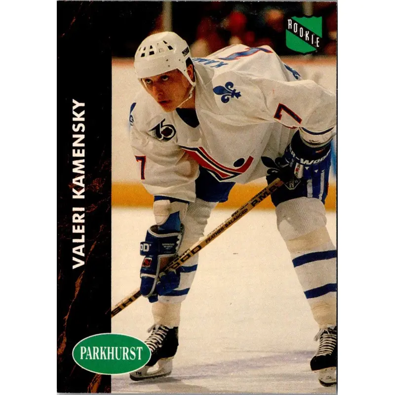 1991 Parkhurst Valeri Kamensky #362 Rookie