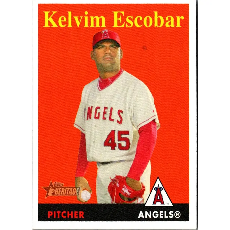 2007 Topps Heritage Kelvim Escobar #57B
