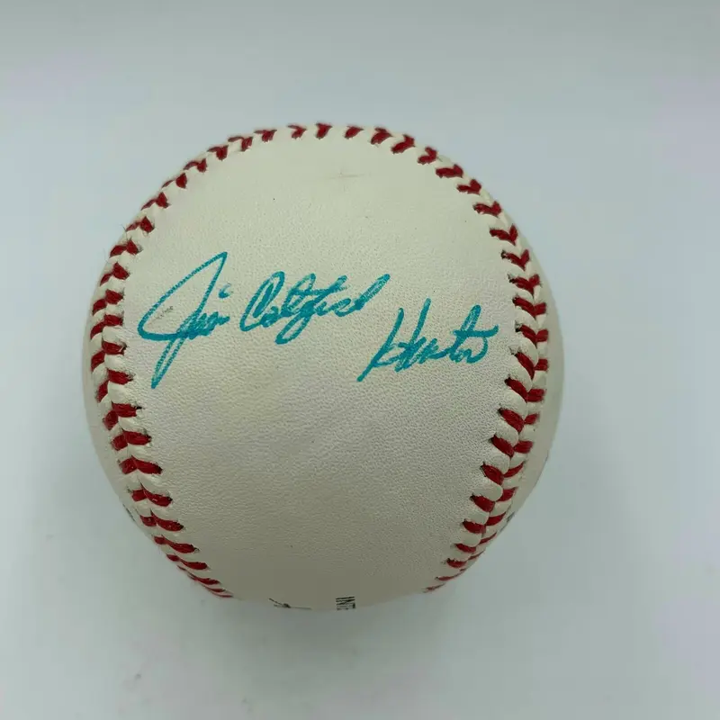 Catfish Hunter Signed Official Minor League Baseball PSA DNA COA