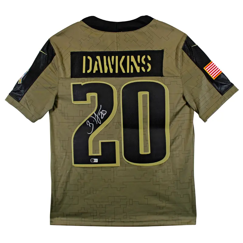 Eagles Brian Dawkins Signed 2021 STS Nike Limited Jersey BAS Witnessed #1W535490