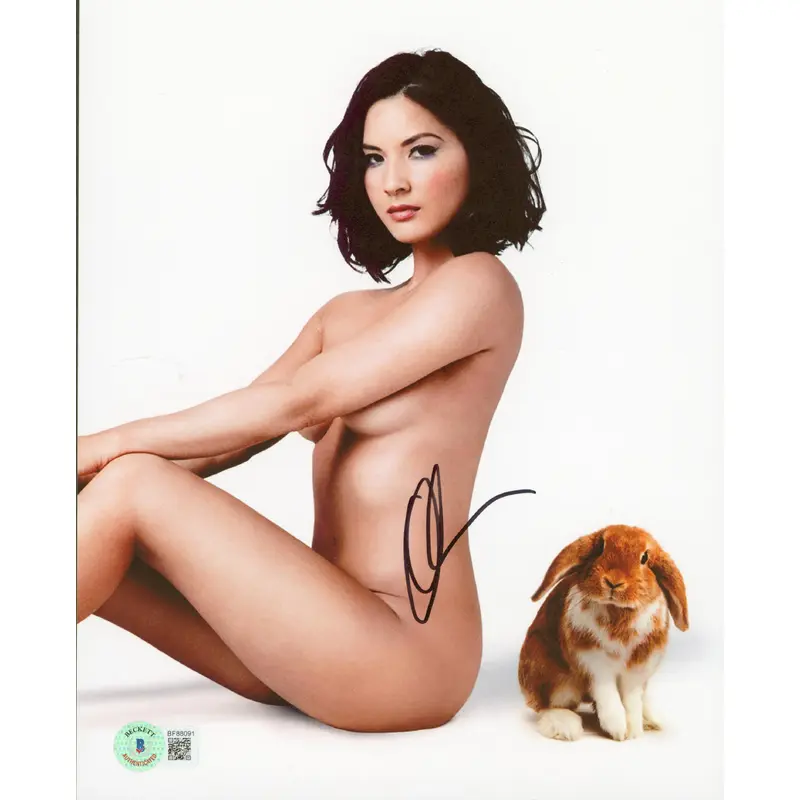 Olivia Munn X-Men Apocalypse Authentic Signed 8x10 Sexy Photo BAS #BF88091
